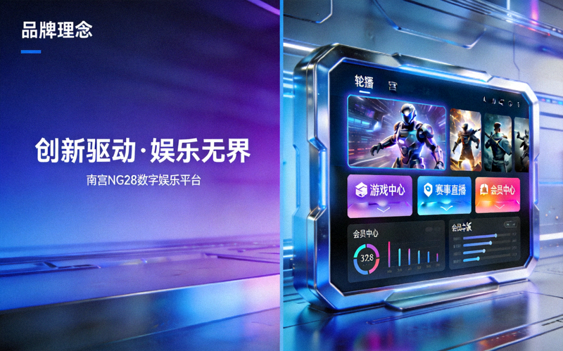 南宫NG28品牌理念与现代化数字娱乐界面展示
